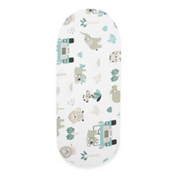 Bavlnené prestieradlo do kočíka New Baby Safari II 35x75 cm