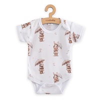 Dojčenské body s krátkym rukávom New Baby For Babies bunny