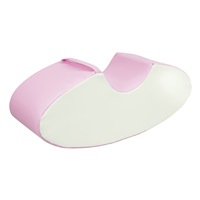 Penová hojdačka pre deti - Rocking Bean white pink