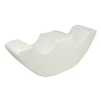 Penová hojdačka pre 2 deti - Rocking Bean white