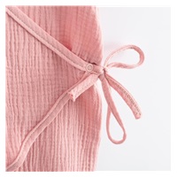Dojčenský mušelínový overal New Baby pink
