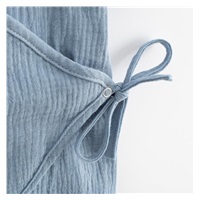 Dojčenský letný mušelínový overal New Baby blue