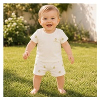 Dojčenský letný overal z organickej bavlny New Baby Olivy
