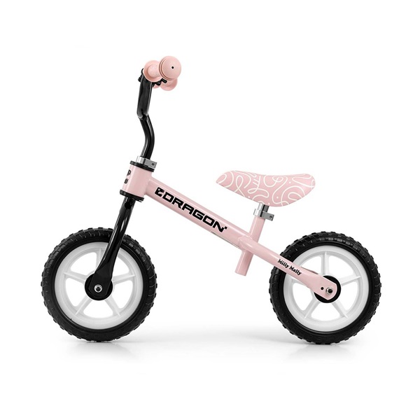 Detský balančný bicykel Milly Mally Dragon pink