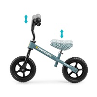 Detský balančný bicykel Milly Mally Dragon denim