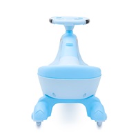 Gravitačné odrážadlo pre deti s LED Baby Mix G-Force modré (Zánovný)