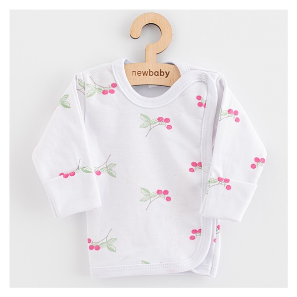 Dojčenská košieľka New Baby Classic II raspberry