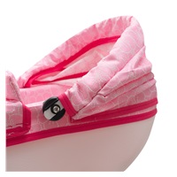 Luxusný detský kočík pre bábiky New Baby COMFORT ružový