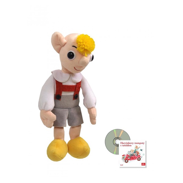 Plyšová hračka Hurvínek 25 cm + CD