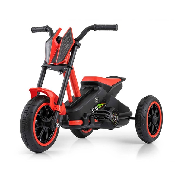 Detská šliapacia motokára Go-kart Milly Mally Rider červená (poškodený obal)