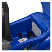 Detské odrážadlo s vodiacou tyčou 3v1 Baby Mix Mega Car modré (Poškodený obal)