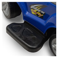 Detské odrážadlo s vodiacou tyčou 3v1 Baby Mix Mega Car modré (Poškodený obal)