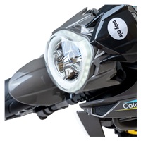 Detská elektrická motorka Baby Mix Calabre čierna (Zánovný)