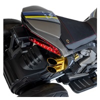 Detská elektrická motorka Baby Mix Calabre čierna (Zánovný)