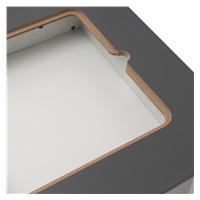 Detský stôl a stolička Baby mix Leaf Grey