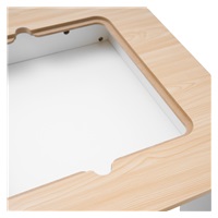 Detský stôl a stolička Baby Mix Leaf Natural