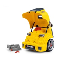 Realistický model prednej časti auta s otváracou kapotou Milly Mally N-GINE yellow