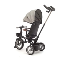 Luxusná detská trojkolka s osvetlením Milly Mally Twinkle grey