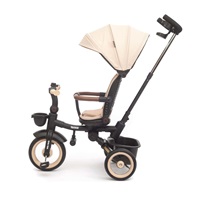 Luxusná detská trojkolka s osvetlením Milly Mally Twinkle beige