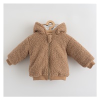 Dojčenská zimná mikinka s kapucňou New Baby Teddy Winter