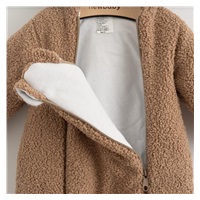 Dojčenský zimný overal bez šľapiek New Baby Teddy Winter