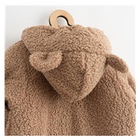Dojčenský zimný overal bez šľapiek New Baby Teddy Winter