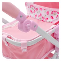 Kočík pre bábiky 2v1 Baby Mix Sophie pink (Poškodený obal)