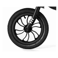 Detský balančný bicykel Qplay Feduro black