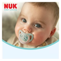 Cumlík NUK First Choice Night 0-6m 2 ks Bunny/Sheep