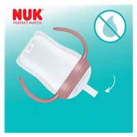Kojenecká fľaša NUK Perfect Match na učenie so slamkou BEAR150 ml