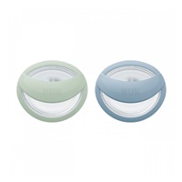 Cumlík NUK Perfect Match 0-6m 2 ks green/blue