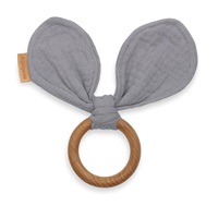 Mušelínová darčeková sada pre deti New Baby sivá