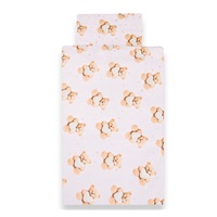 2-dielne posteľné obliečky New Baby Love Teddy Bear 90/120 cm pink