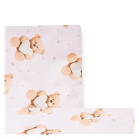 2-dielne posteľné obliečky New Baby Love Teddy Bear 90/120 cm pink