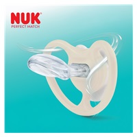 Dojčenský cumlík  NUK Perfect Match Air Night FIREFLY/SHEEP 0-6m 2ks