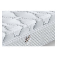 Detská rastúca postieľka 3v1 oválna + matrac New Baby biela