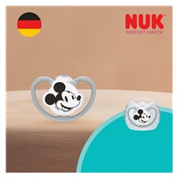 Cumlík NUK Perfect Match Air Disney Mickey Mouse  0–6 mesiacov grey