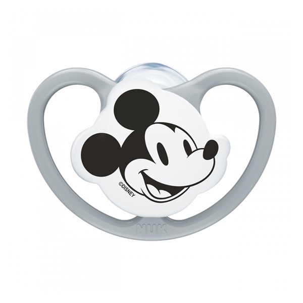 Cumlík NUK Perfect Match Air Disney Mickey Mouse  6-18 mesiacov grey