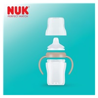 Dojčenská fľaša na učenie NUK Perfect Match DISNEY Minnie red 150 ml