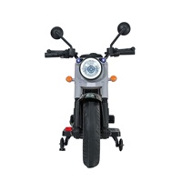 Detská elektrická motorka Baby Mix Rider sivá