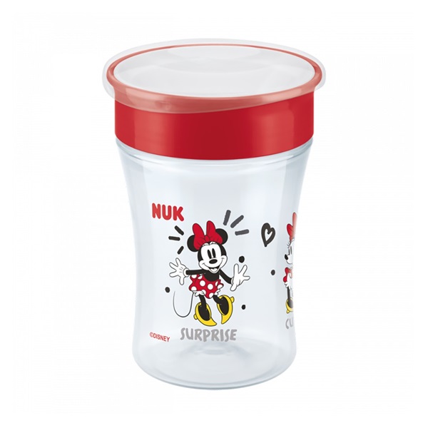 Detský hrnček Magic NUK Cup Minnie  (8+ m.) 360 °  230 ml