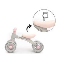 Detské odrážadlo s LED svetlom Milly Mally FLIXY pink