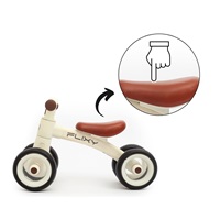 Detské odrážadlo s LED svetlom Milly Mally FLIXY cream