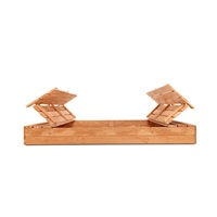 Detské drevené pieskovisko s poklopom a lavičkami Baby Mix 180x180 cm