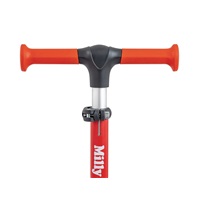 Trojkolesová balančná kolobežka-scooter so sedadlom FUZZY pre deti red