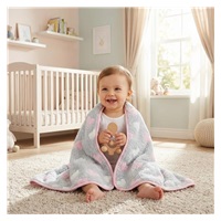 Detská deka New Baby 80x90 heart pink