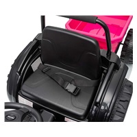 Elektrický traktor s prívesom Milly Mally Farmer ružová