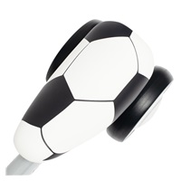 Detské odrážadlo Baby Mix Baby Bike Čierna biela football (Zánovný)