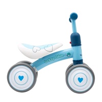 Detské odrážadlo Baby Mix Baby Bike Čierna biela football (Zánovný)