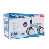 Detské odrážadlo Baby Mix Baby Bike Čierna biela football (Zánovný)